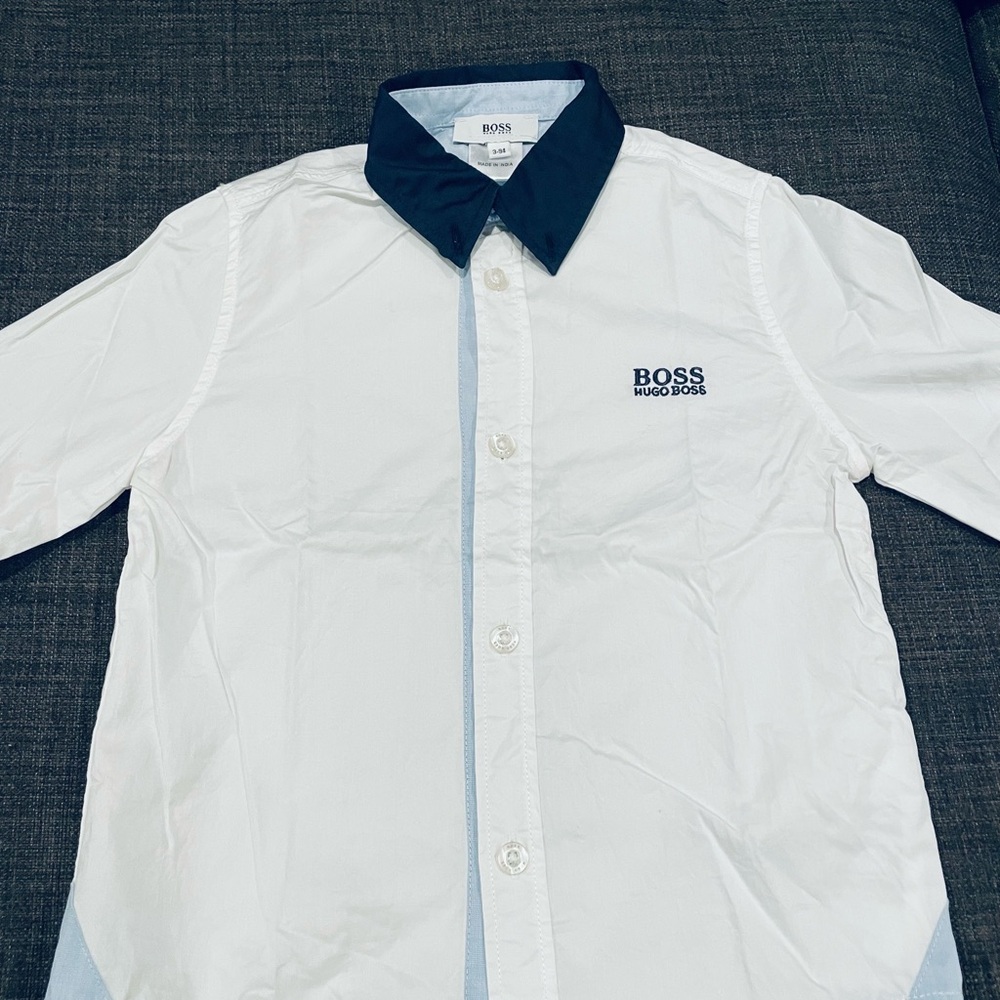 Hugo Boss Kids’ Long Sleeves Button-down Shirt (Worn Once)
